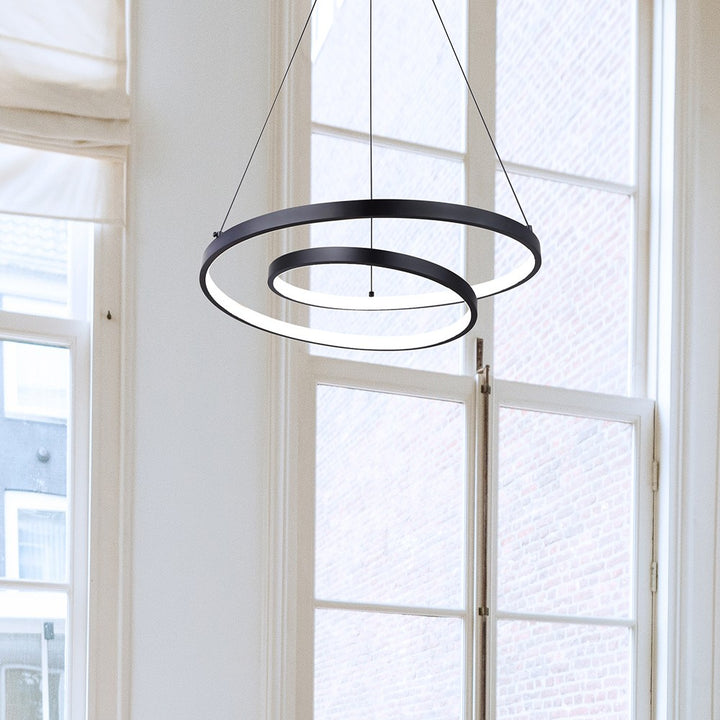 Canarm Canada - LCH259A20BK - LED Chandelier - Livana - Matte Black