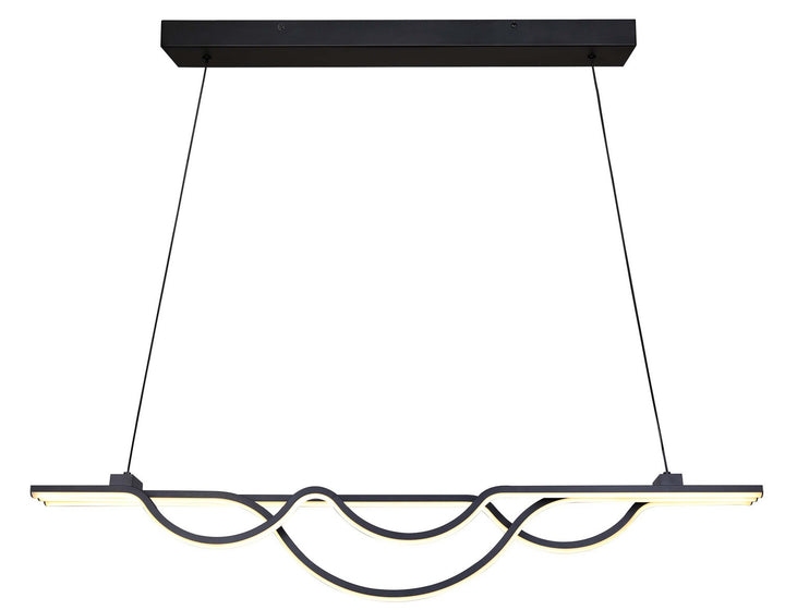 Canarm Canada - LCH261A36BK - LED Chandelier - Veira - Matte Black