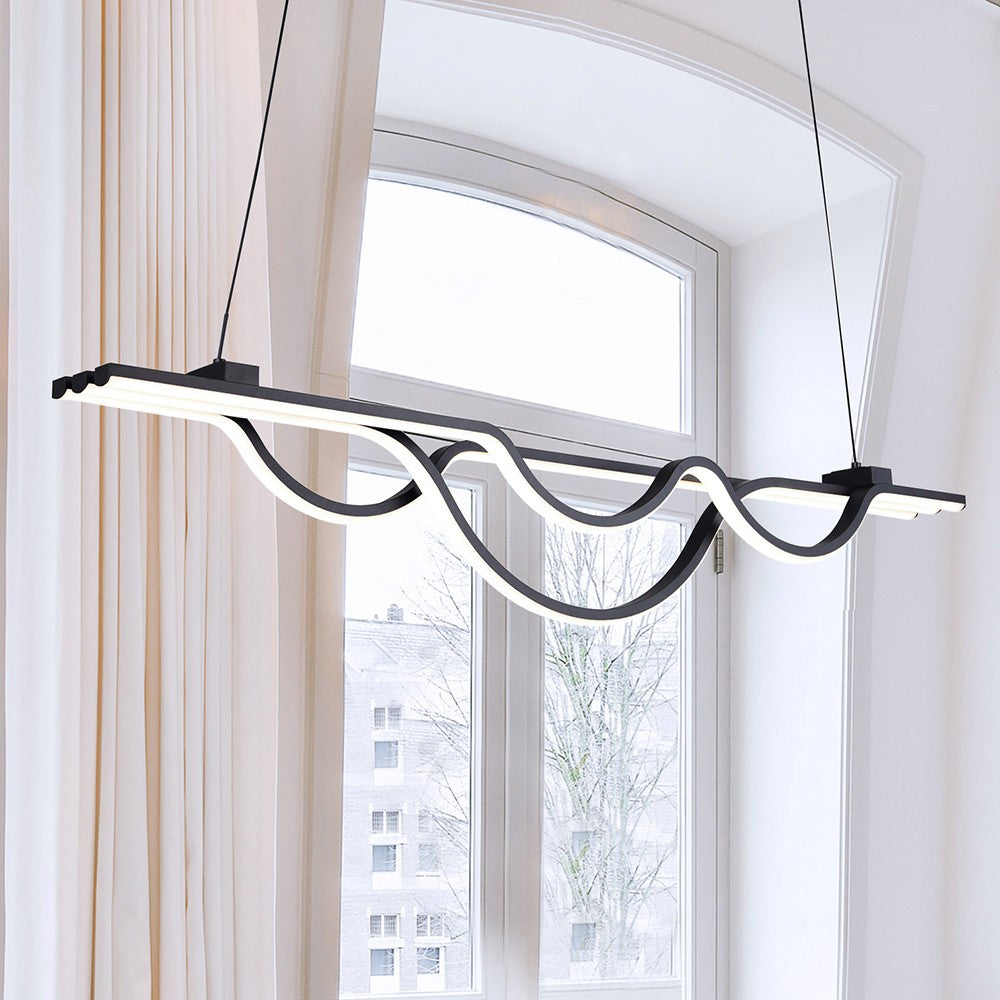Canarm Canada - LCH261A36BK - LED Chandelier - Veira - Matte Black