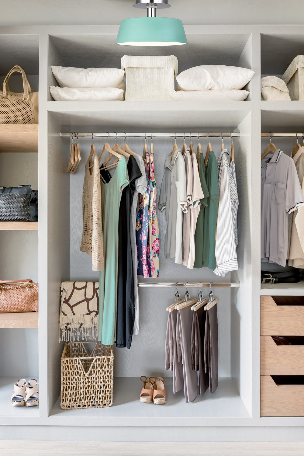 Canarm Canada - LFM263A13GRN - LED Flush Mount - Jessa - Teal