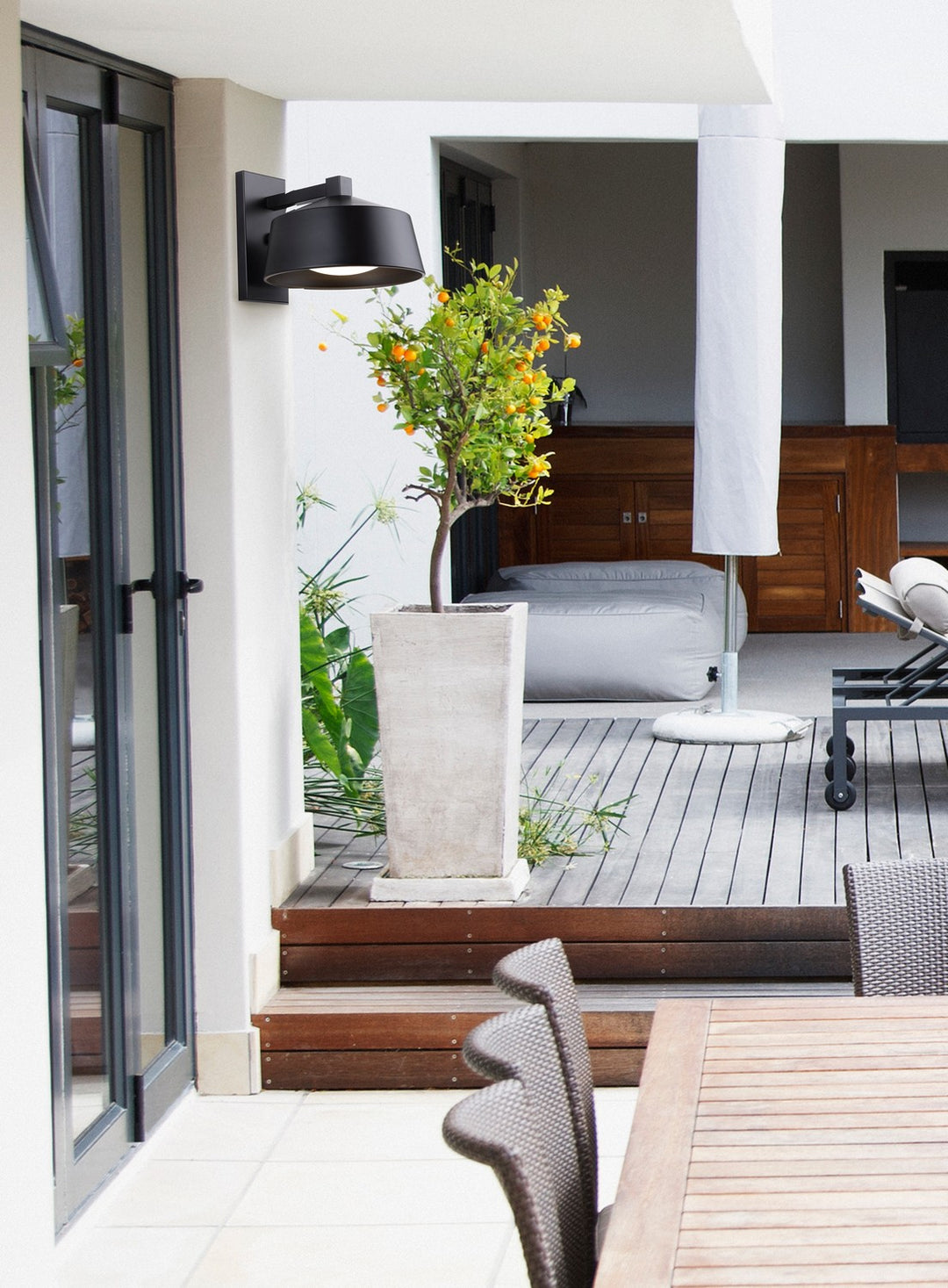 Canarm Canada - LOL613BK - LED Outdoor Lantern - Crue - Matte Black