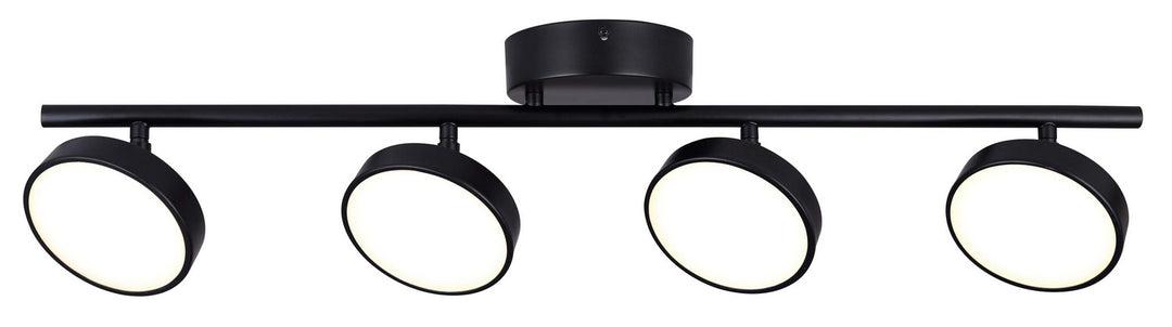 Neelia LED Track Light in Black - available from The Lighting Shoppe, trusted by Canadian homeowners