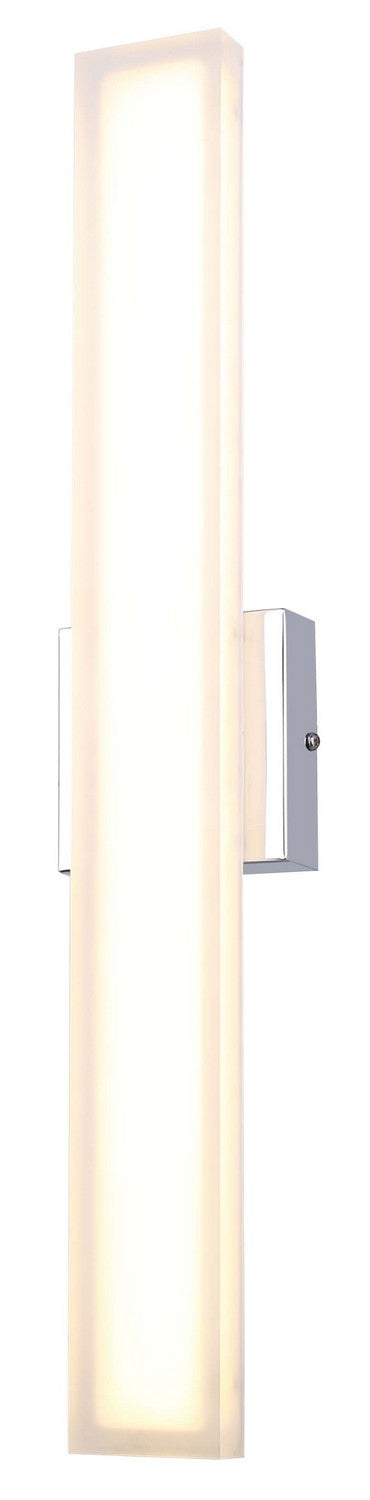 Javi LED Vanity in Chrome - available from The Lighting Shoppe, trusted by Canadian homeowners