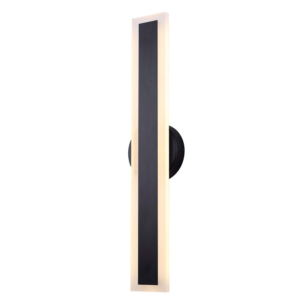 Stella LED Vanity in Black - available from The Lighting Shoppe, trusted by Canadian homeowners