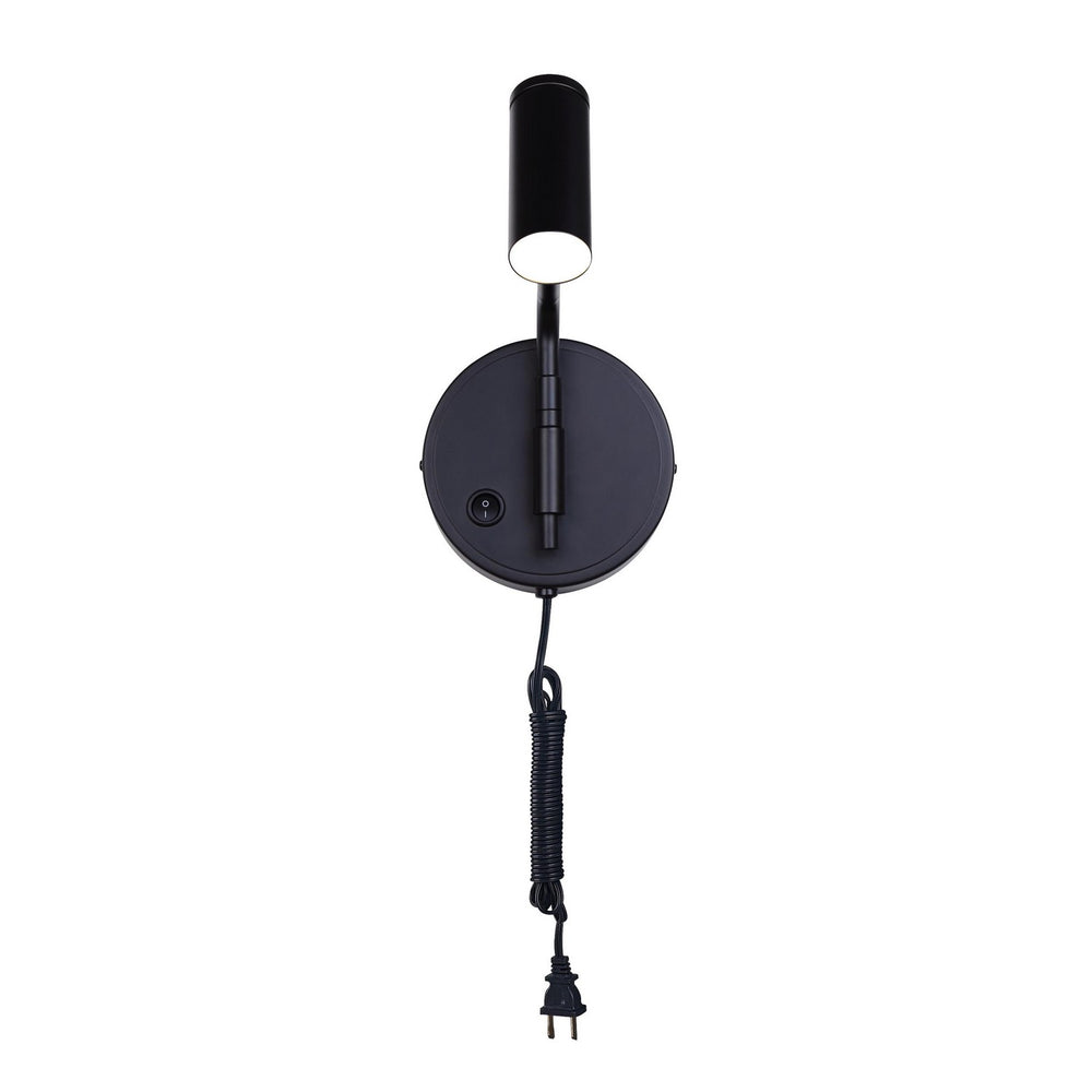 Canarm Canada - LWF260A01BK - LED Wall Sconce - Teo - Black