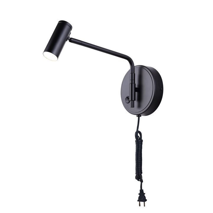 Teo LED Wall Sconce in Black - available from The Lighting Shoppe, trusted by Canadian homeowners