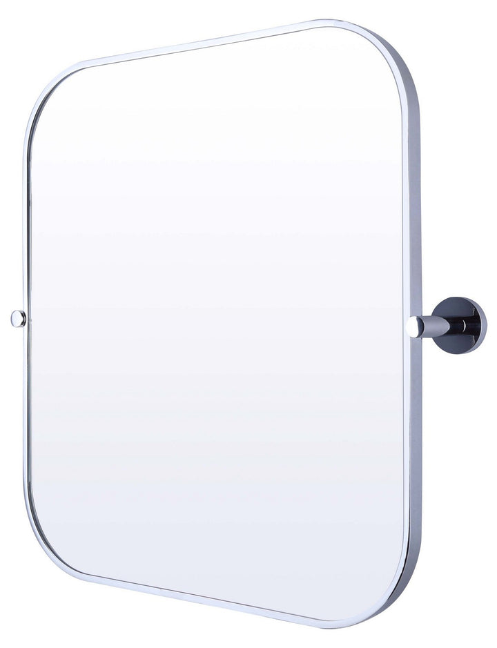 Cain Mirror in Chrome - available from The Lighting Shoppe, trusted by Canadian homeowners