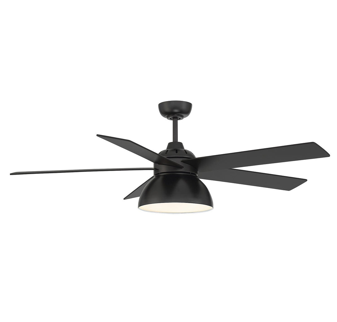 Meridian - M2014MBK - 52"Ceiling Fan - Matte Black