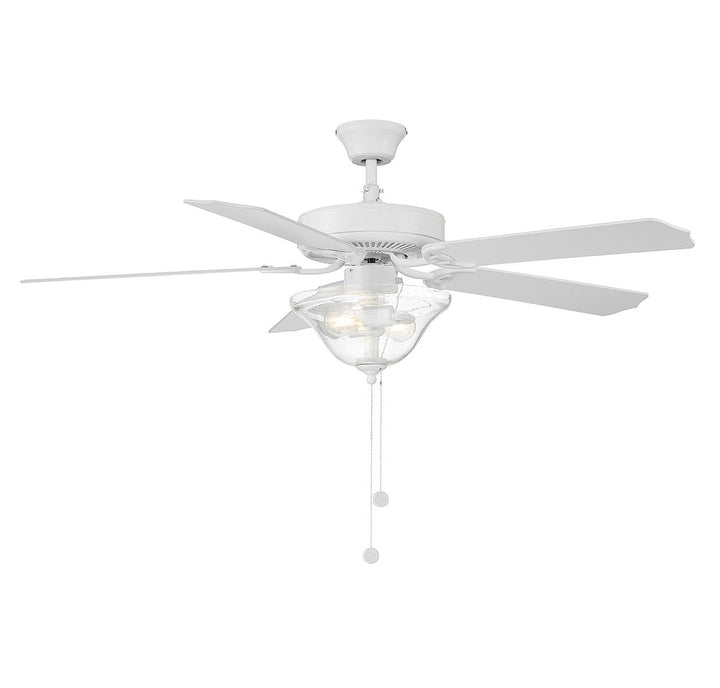 Meridian - M2019WHRV - 52" Ceiling Fan - Bisque White