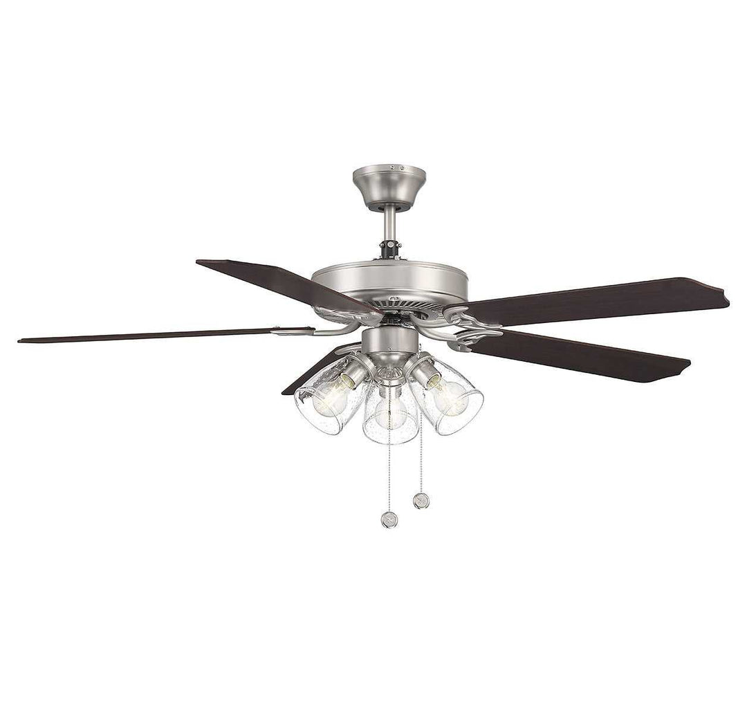 Meridian - M2022BNRV - 52" Ceiling Fan - Brushed Nickel