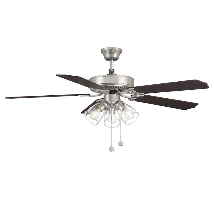 Meridian - M2022BNRV - 52" Ceiling Fan - Brushed Nickel