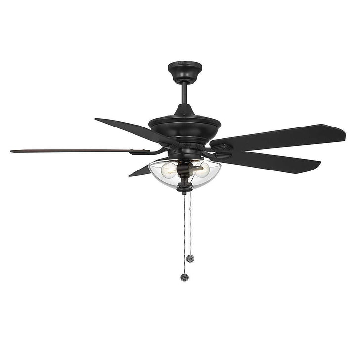 Meridian - M2026MBKRV - 52" Outdoor Ceiling Fan - Matte Black