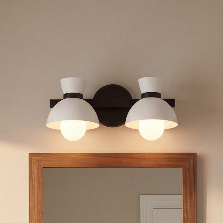 Meridian - M80074MBK - Two Light Bathroom Vanity - Matte Black