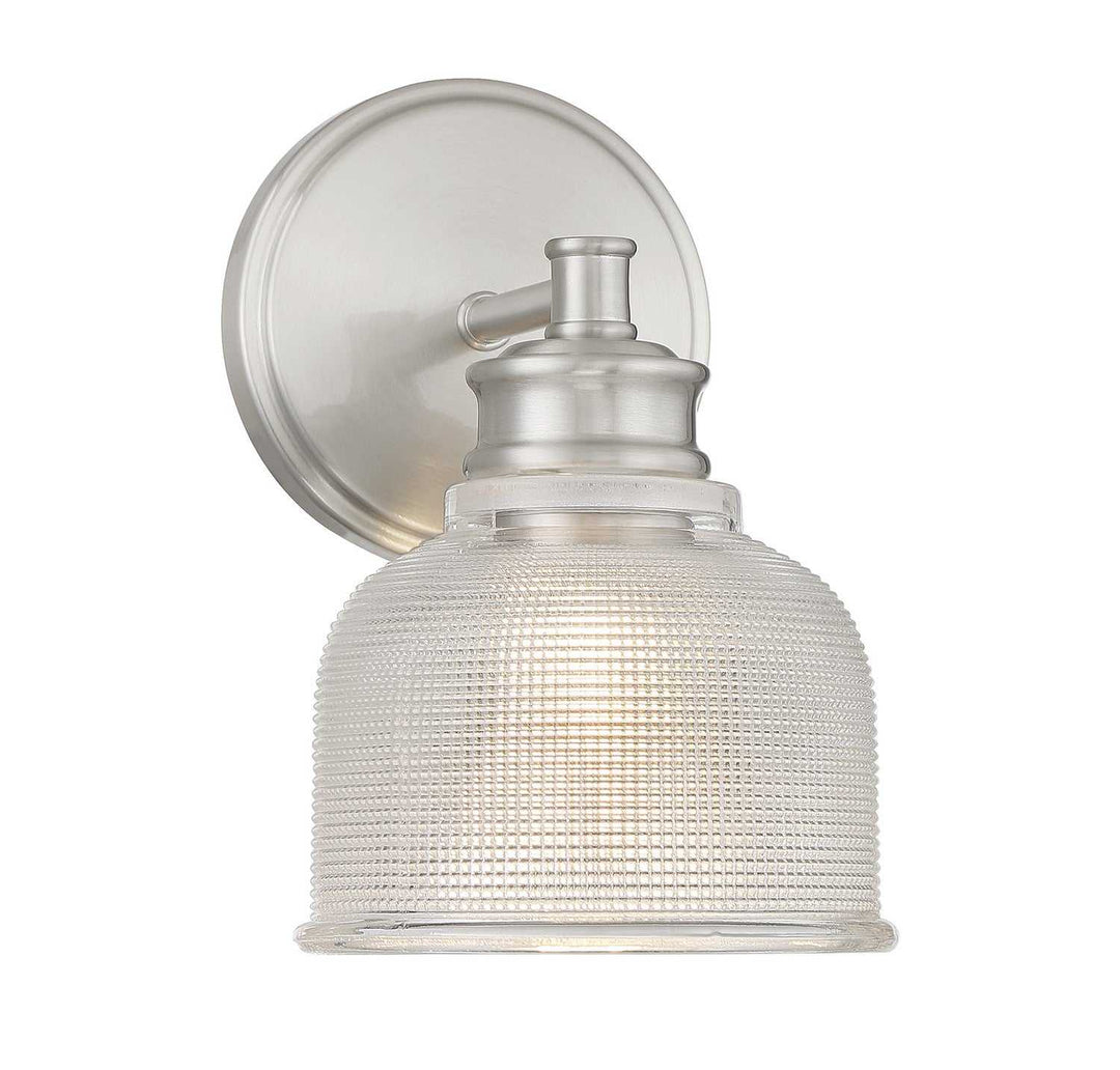 Meridian - M90093BN - One Light Wall Sconce - Brushed Nickel