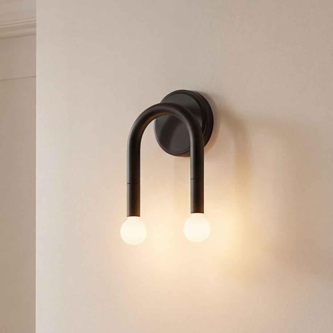 Meridian - M90099MBK - Two Light Wall Sconce - Matte Black