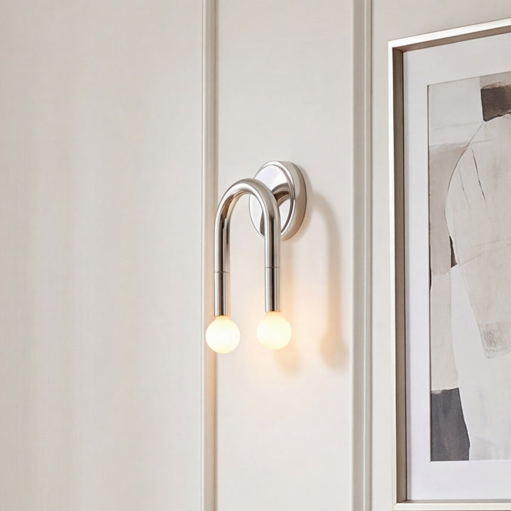 Meridian - M90099PN - Two Light Wall Sconce - Polished Nickel