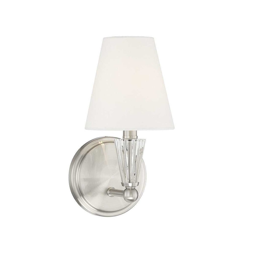 Meridian - M90102BN - One Light Wall Sconce - Brushed Nickel