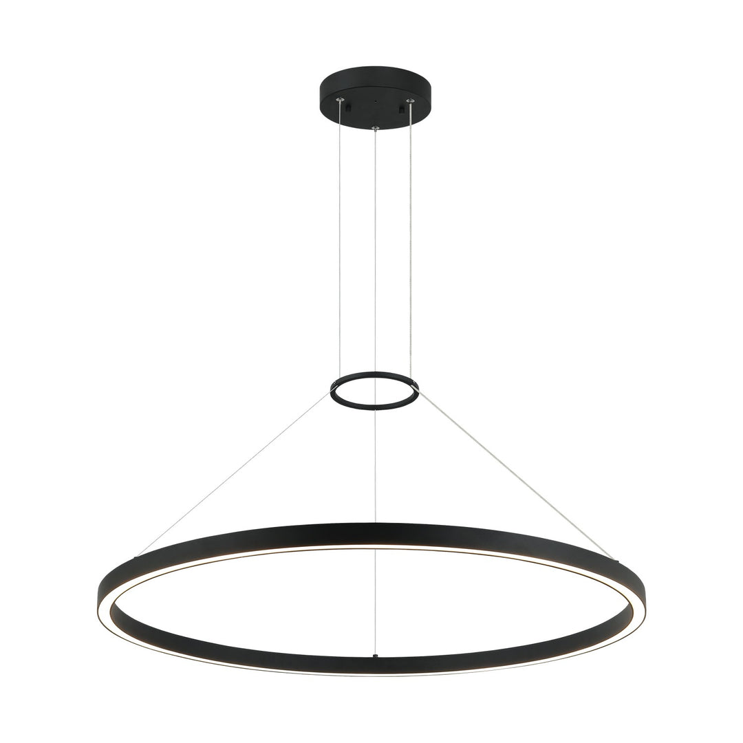 O'Hara LED Chandelier in Matte Black - available from The Lighting Shoppe, trusted by Canadian homeowners