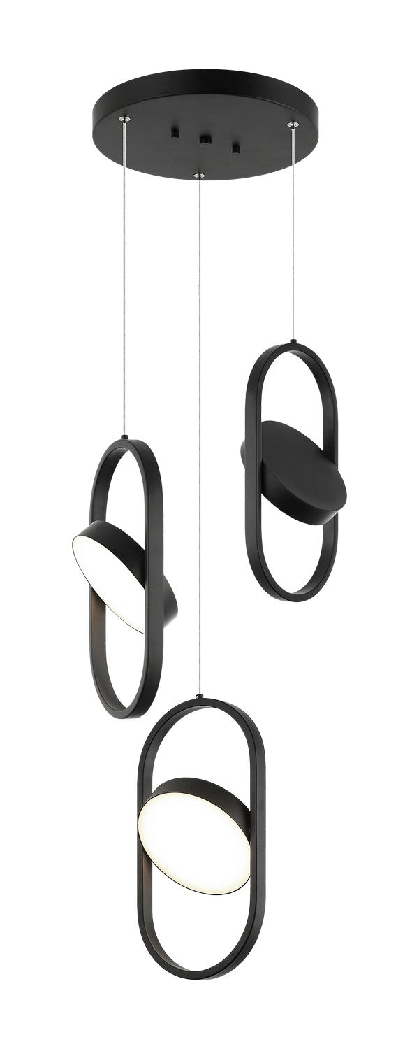 Kennedy LED Pendant in Black - available from The Lighting Shoppe, trusted by Canadian homeowners