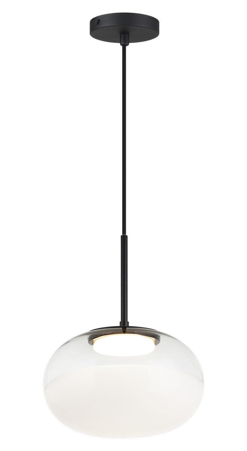 Jayce LED Pendant in Matte Black - available from The Lighting Shoppe, trusted by Canadian homeowners