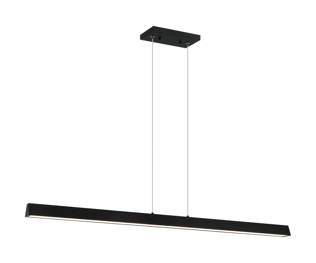 Isosceles LED Chandelier in Matte Black - available from The Lighting Shoppe, trusted by Canadian homeowners