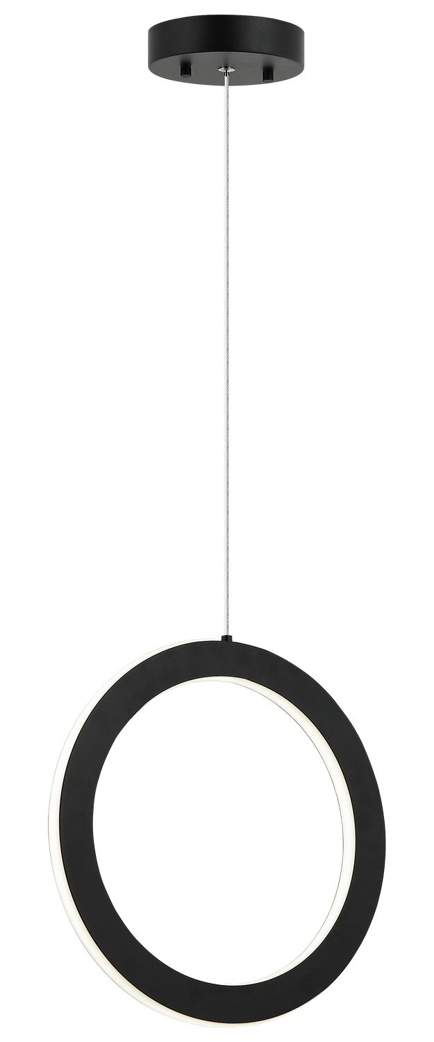 Victoria LED Pendant in Black - available from The Lighting Shoppe, trusted by Canadian homeowners