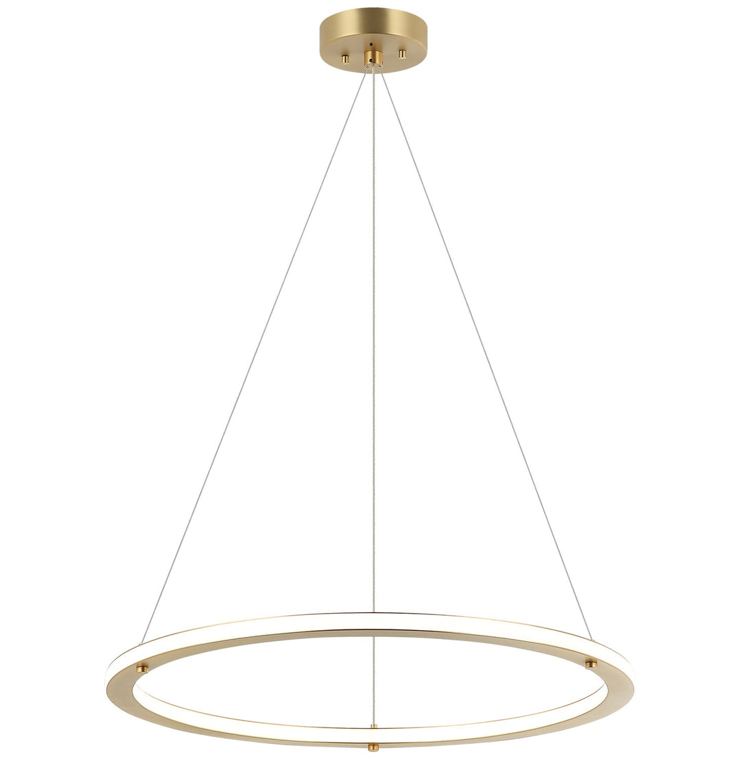 Victoria LED Pendant in Brushed Gold - available from The Lighting Shoppe, trusted by Canadian homeowners