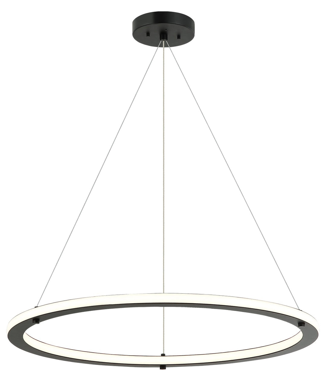 Victoria LED Pendant in Black - available from The Lighting Shoppe, trusted by Canadian homeowners