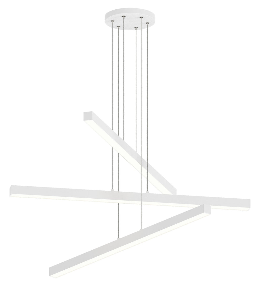 Presley LED Chandelier in Matte White - available from The Lighting Shoppe, trusted by Canadian homeowners