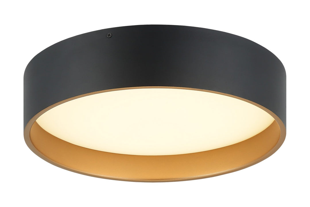 Matteo Canada - M10115MB - LED Flush Mount - Novalee - Matte Black