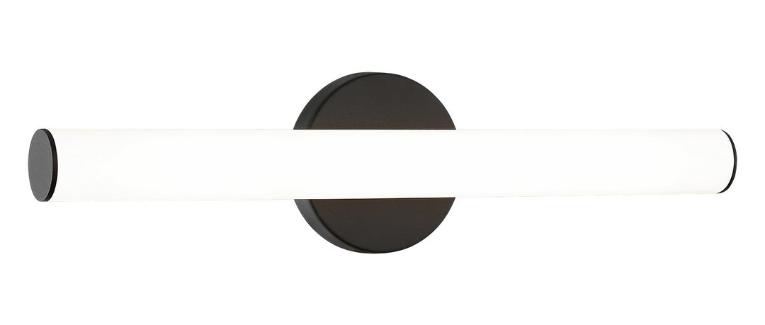 Bowie LED Vanity in Matte Black - available from The Lighting Shoppe, trusted by Canadian homeowners