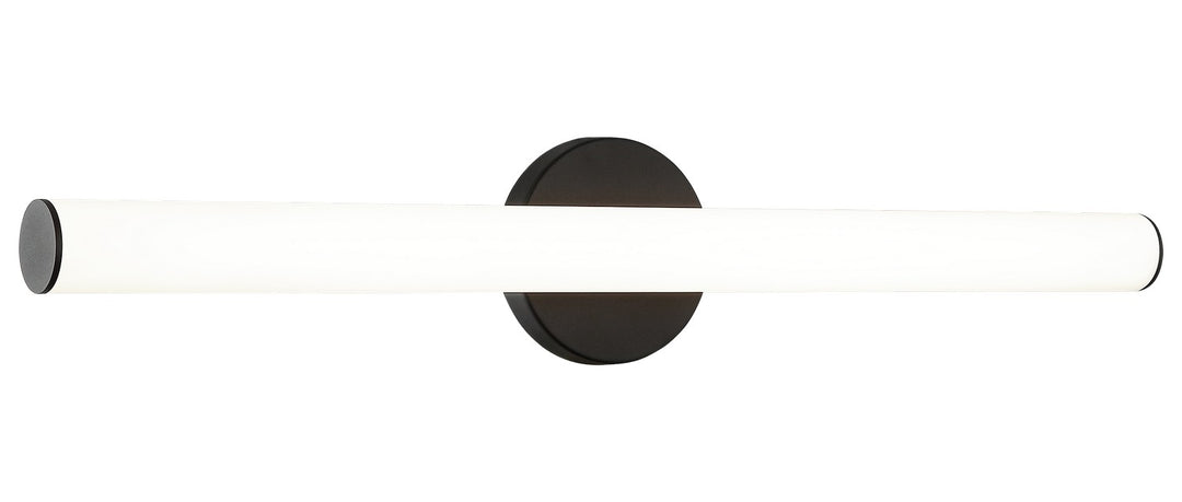 Bowie LED Vanity in Matte Black - available from The Lighting Shoppe, trusted by Canadian homeowners