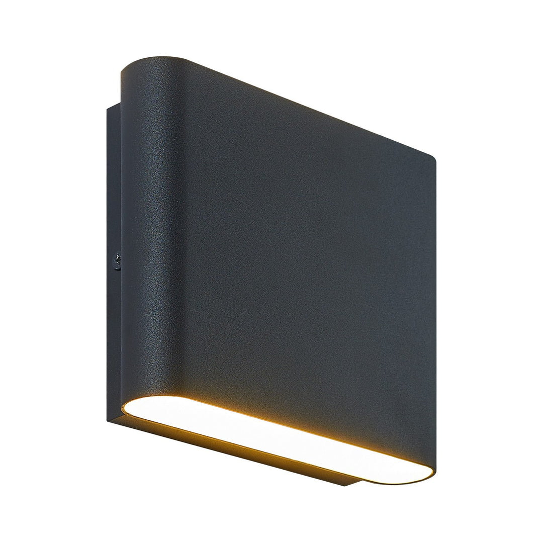 Beckett LED Outdoor Lantern in Matte Black - available from The Lighting Shoppe, trusted by Canadian homeowners