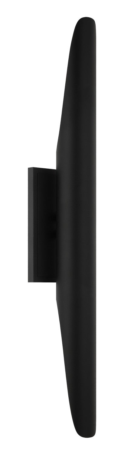 Stylus Two Light Wall Sconce in Matte Black - available from The Lighting Shoppe, trusted by Canadian homeowners