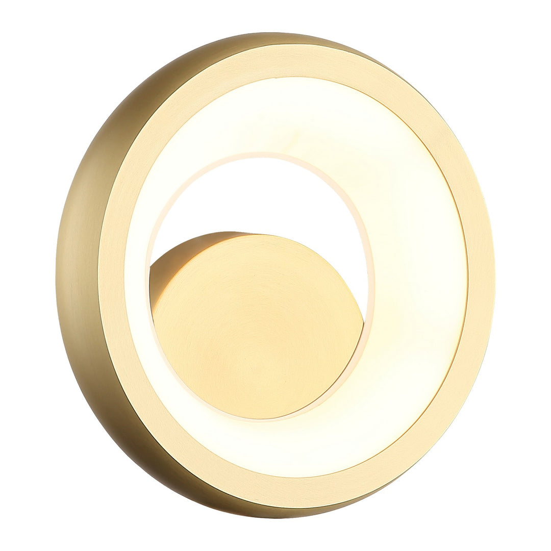 Maverick LED Wall Sconce in Brushed Gold - available from The Lighting Shoppe, trusted by Canadian homeowners