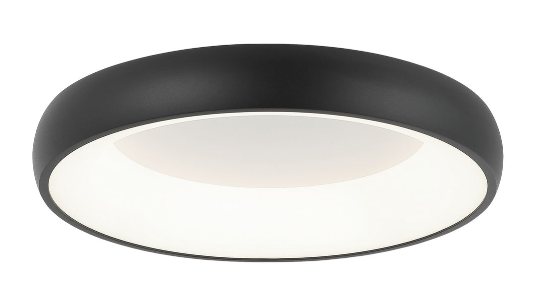 Maverick LED Flush Mount in Matte Black - available from The Lighting Shoppe, trusted by Canadian homeowners