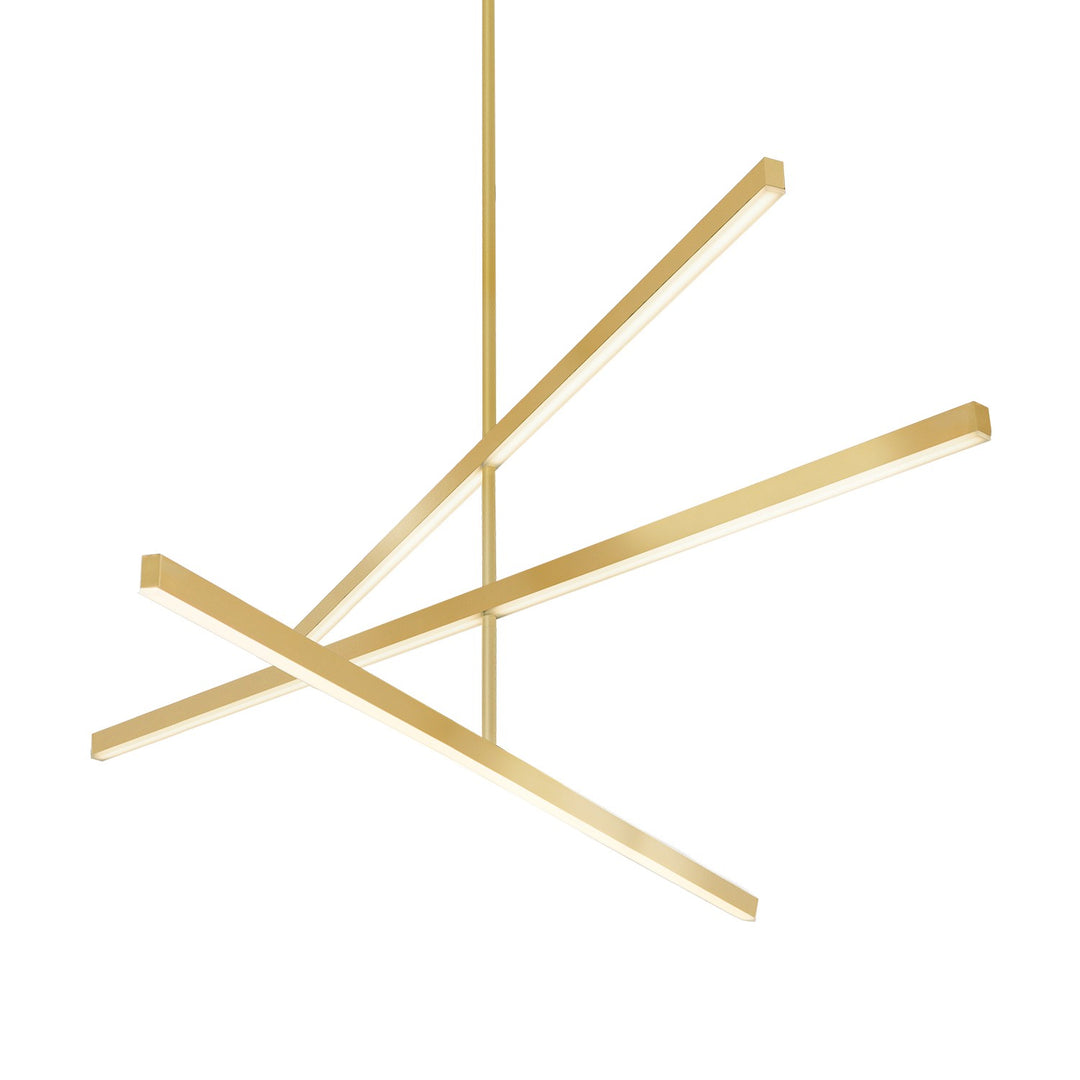 Kuzco Canada - CH10356-BG - LED Chandelier - Vega - Brushed Gold