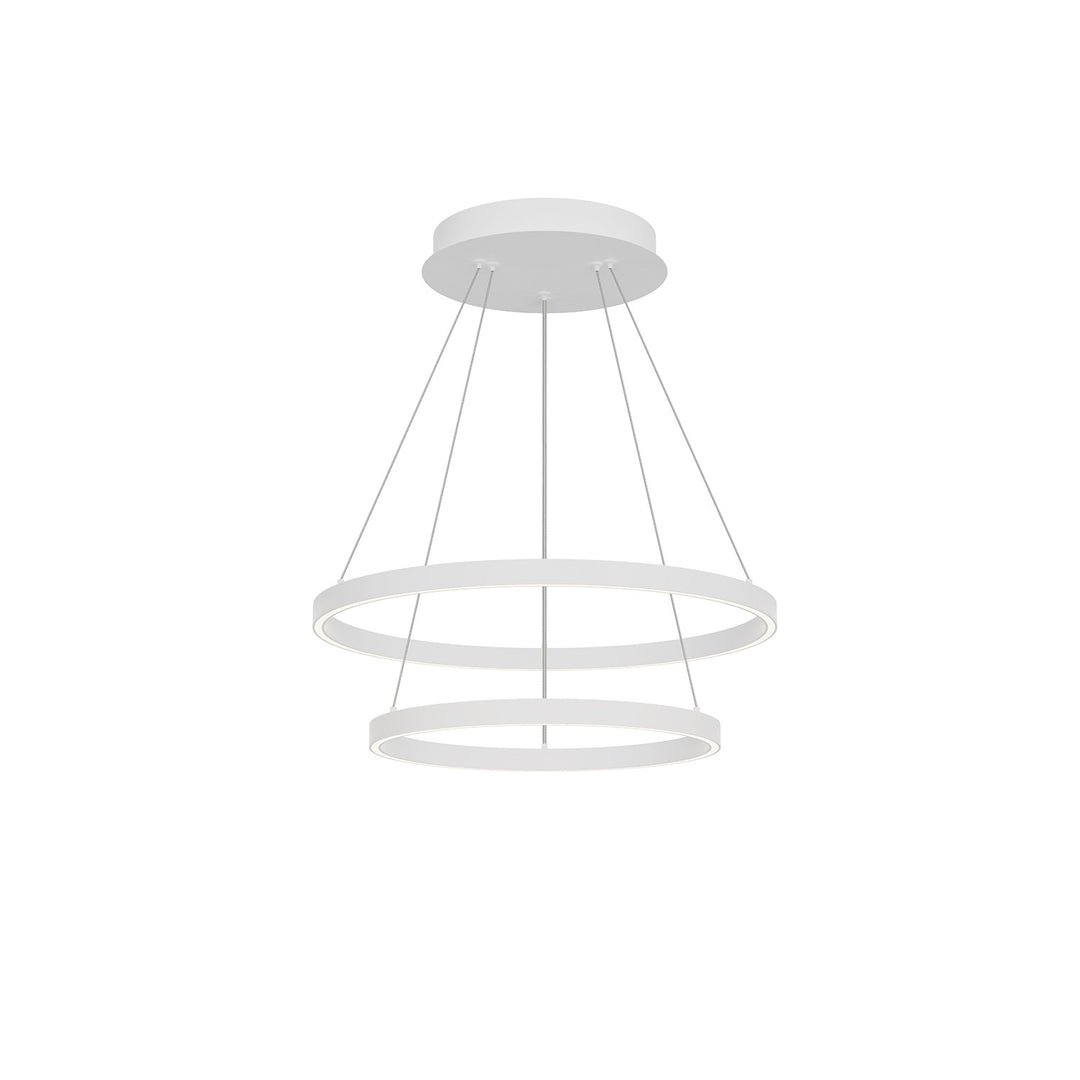 Kuzco Canada - CH87224-WH - LED Chandelier - Cerchio - White