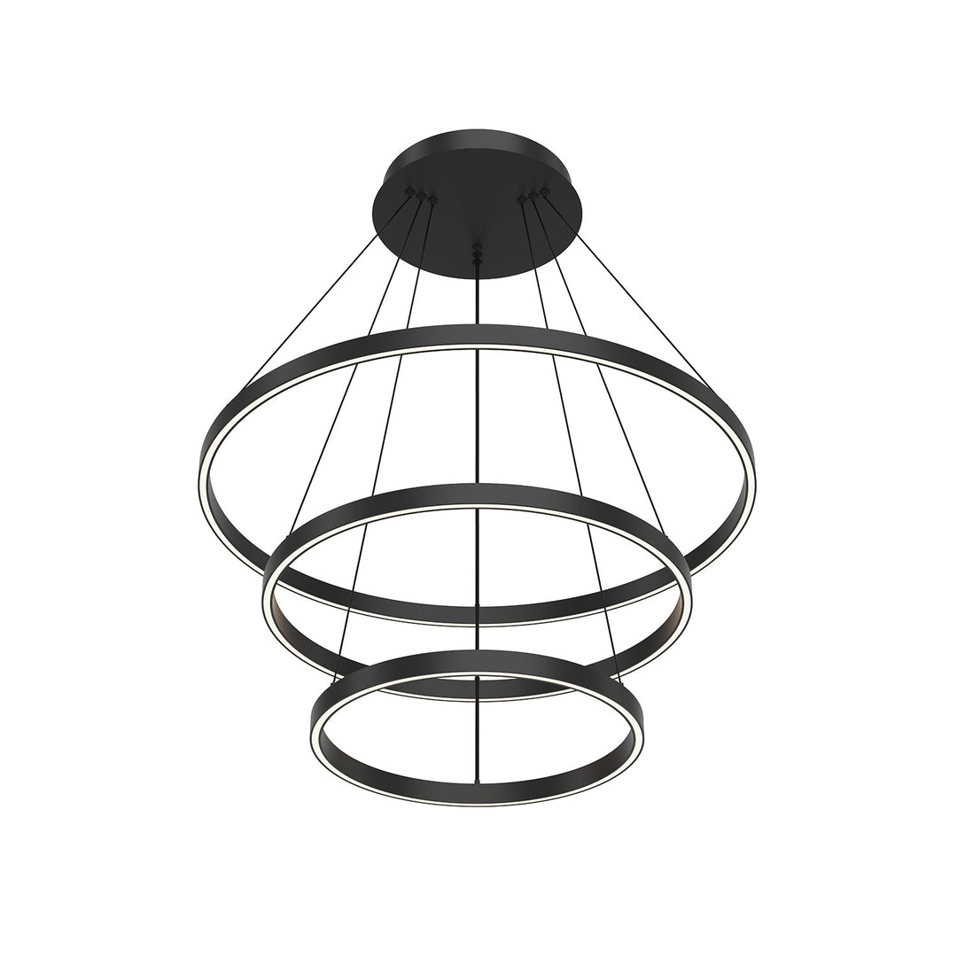 Kuzco Canada - CH87332-BK - LED Chandelier - Cerchio - Black