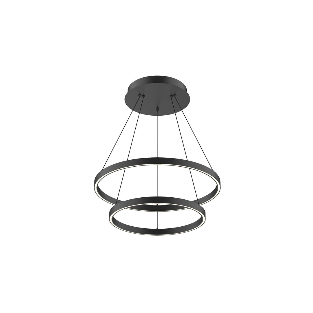 Kuzco Canada - CH87824-BK - LED Chandelier - Cerchio - Black