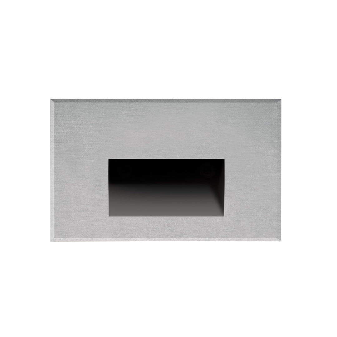 Sonic LED Outdoor Step Light in Brushed Nickel - available from The Lighting Shoppe, trusted by Canadian homeowners