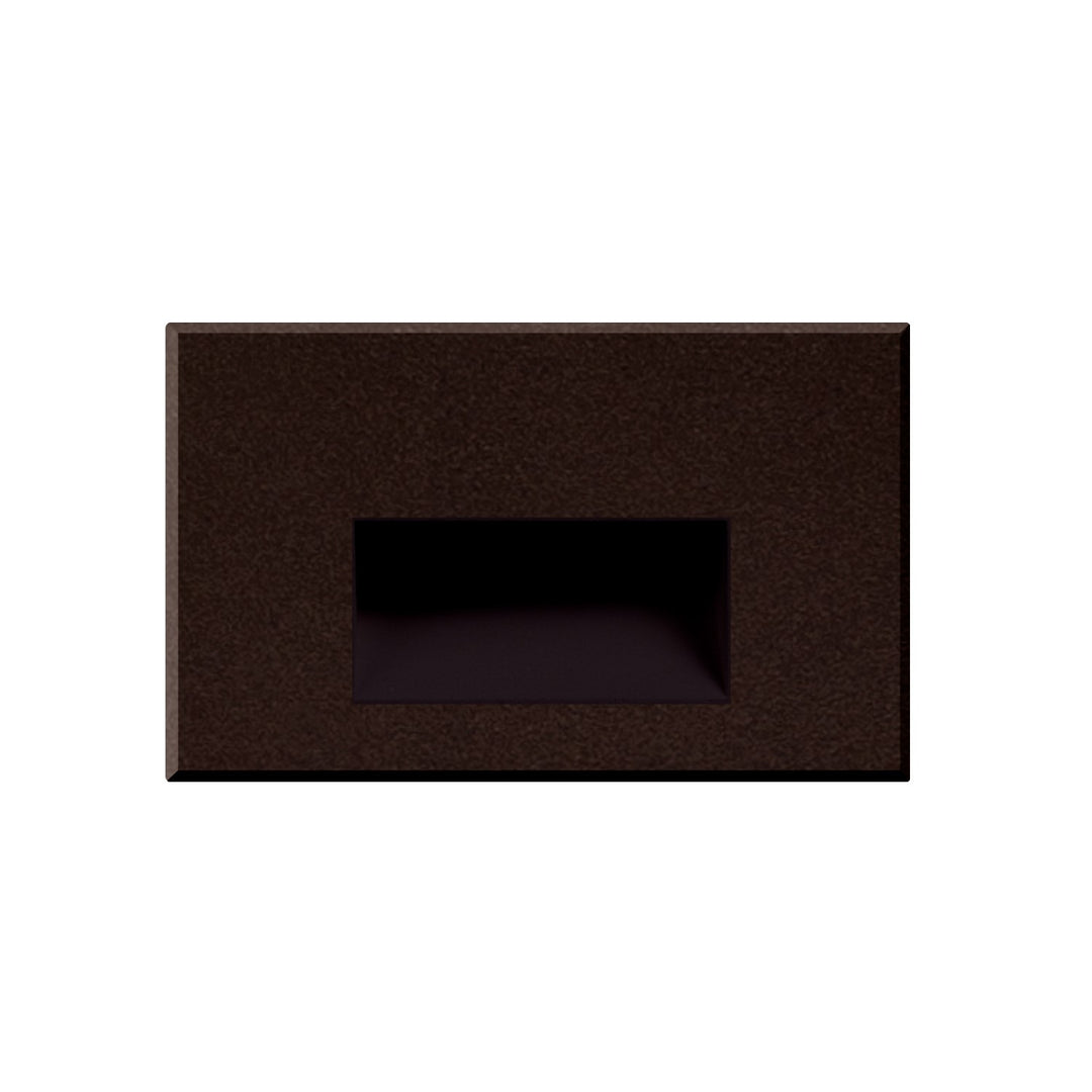 Sonic LED Outdoor Step Light in Bronze - available from The Lighting Shoppe, trusted by Canadian homeowners