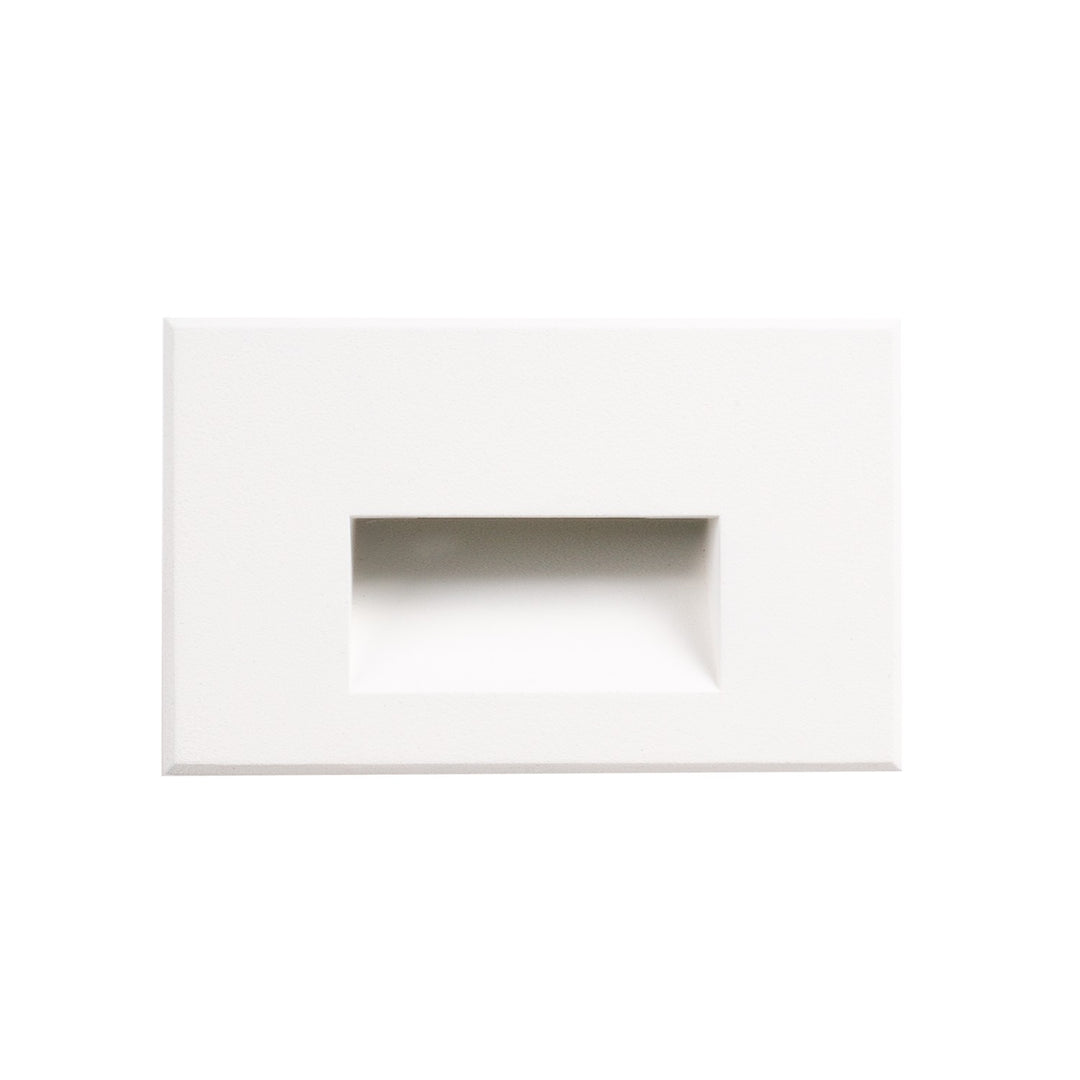 Sonic LED Outdoor Step Light in White - available from The Lighting Shoppe, trusted by Canadian homeowners