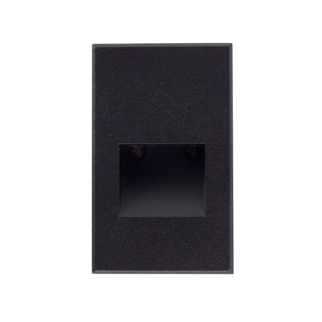 Sonic LED Outdoor Step Light in Black - available from The Lighting Shoppe, trusted by Canadian homeowners