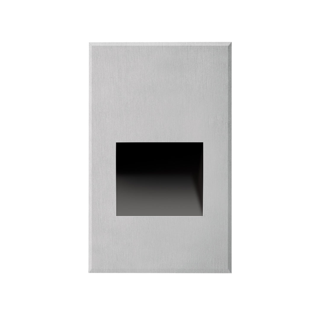 Sonic LED Outdoor Step Light in Brushed Nickel - available from The Lighting Shoppe, trusted by Canadian homeowners