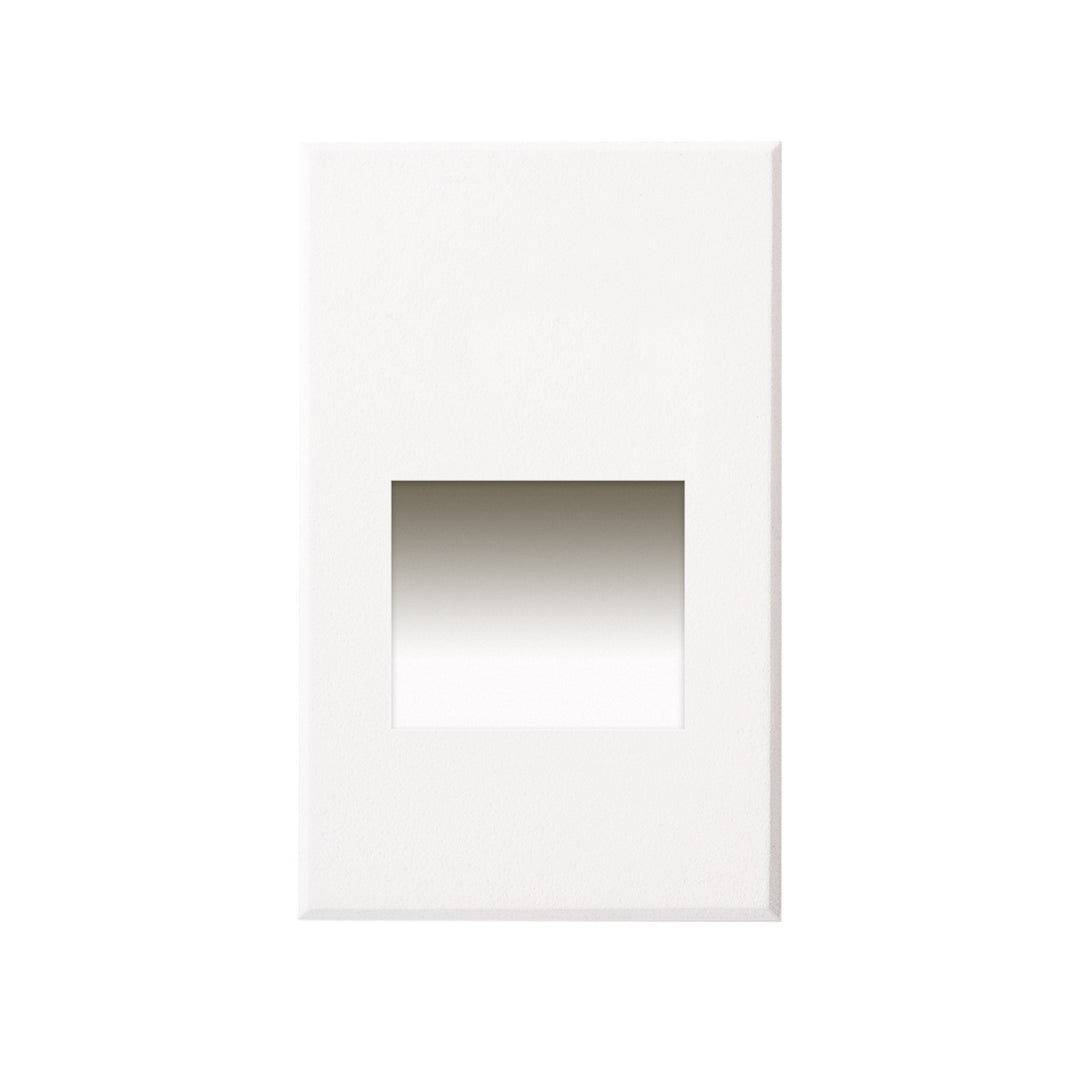 Sonic LED Outdoor Step Light in White - available from The Lighting Shoppe, trusted by Canadian homeowners