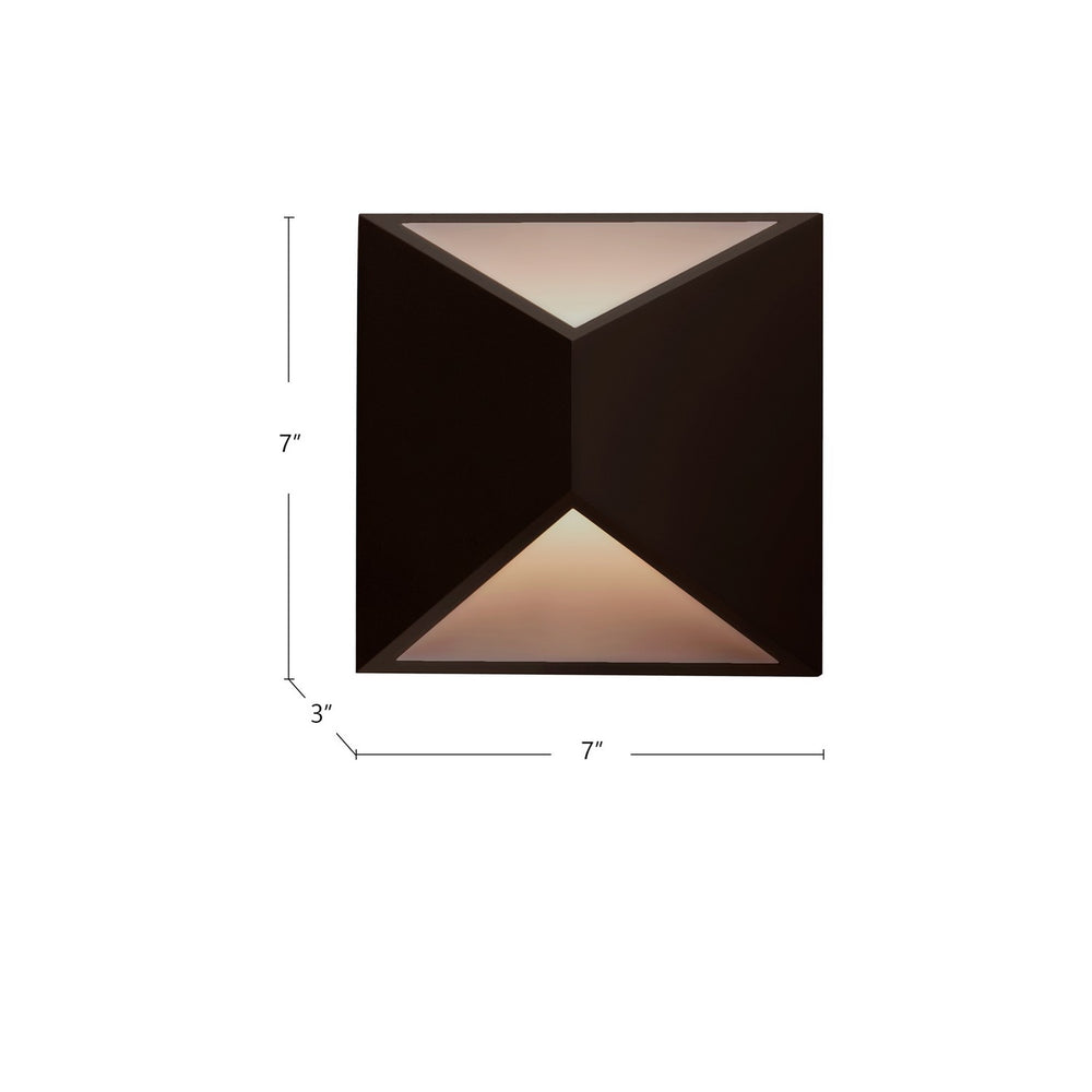 Kuzco Canada - EW60307-BZ - LED Outdoor Wall Lantern - Indio - Bronze