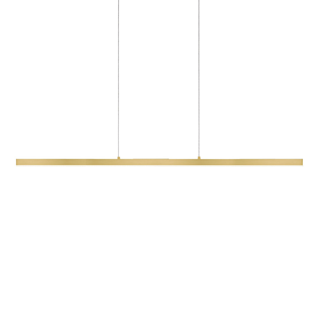 Vega LED Pendant in Brushed Gold - available from The Lighting Shoppe, trusted by Canadian homeowners
