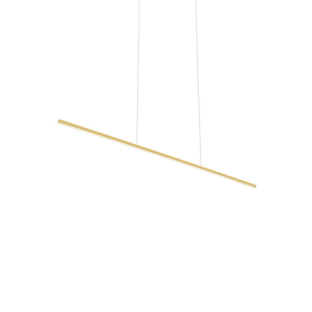 Vega Minor LED Pendant in Brushed Gold - available from The Lighting Shoppe, trusted by Canadian homeowners