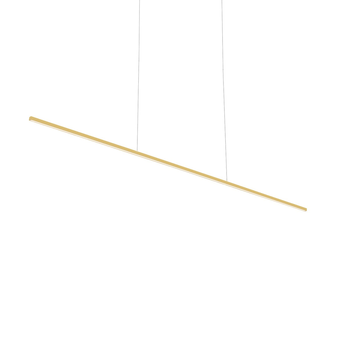 Vega Minor LED Pendant in Brushed Gold - available from The Lighting Shoppe, trusted by Canadian homeowners